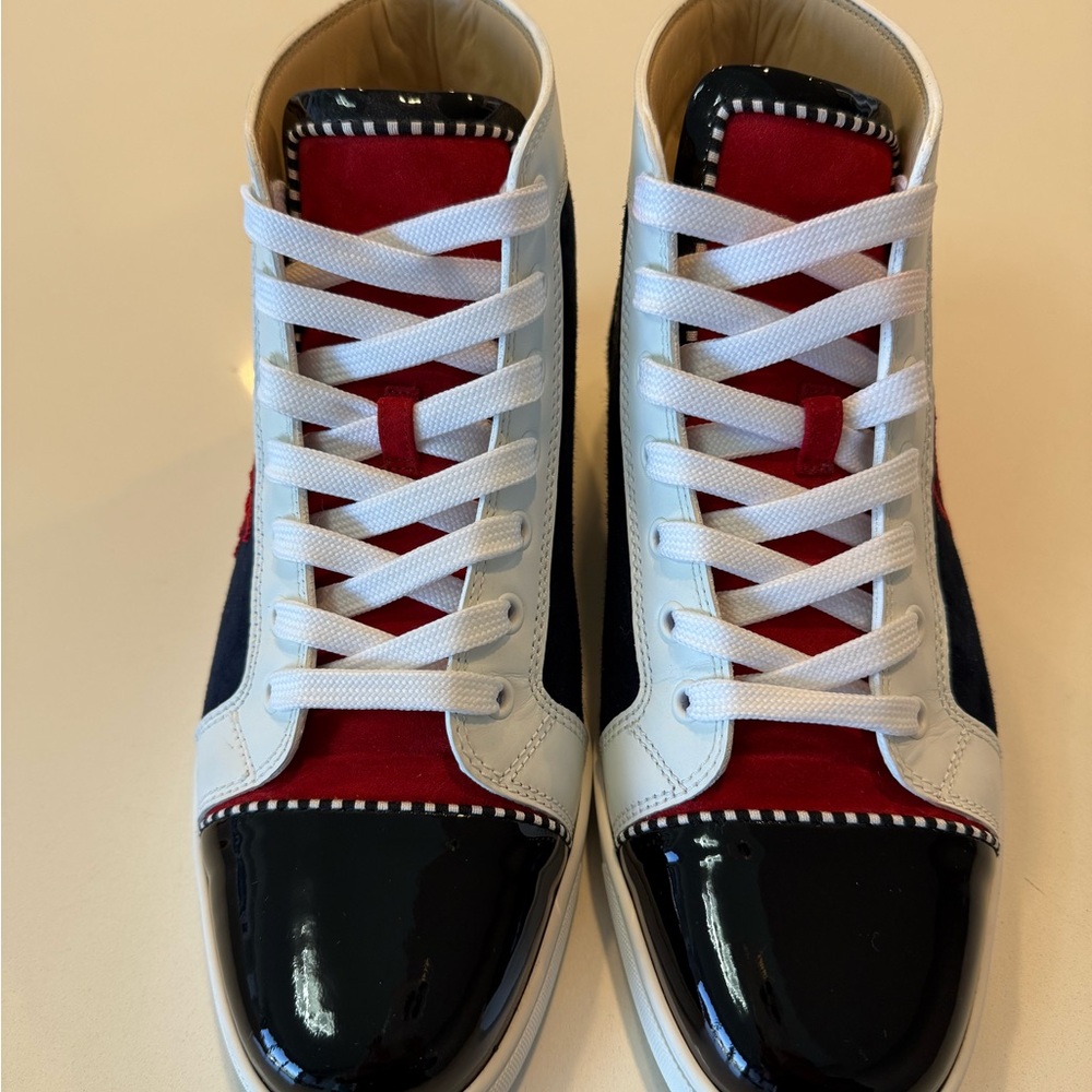 Christian Louboutin Multicolor High-Top Sneakers
